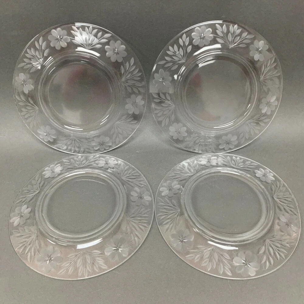 Unbranded etched flowers
